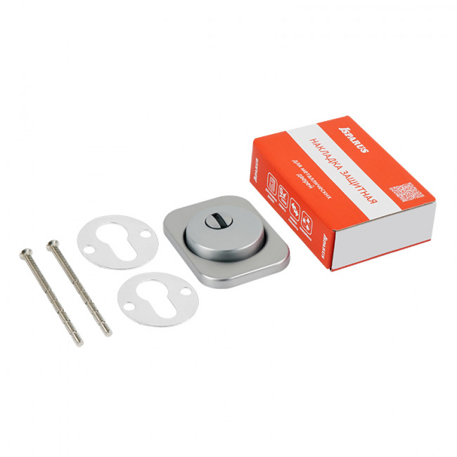 Накладка защитная ISPARUS МНЗ-A матовый хром Накладка защитная ISPARUS МНЗ-A матовый хром