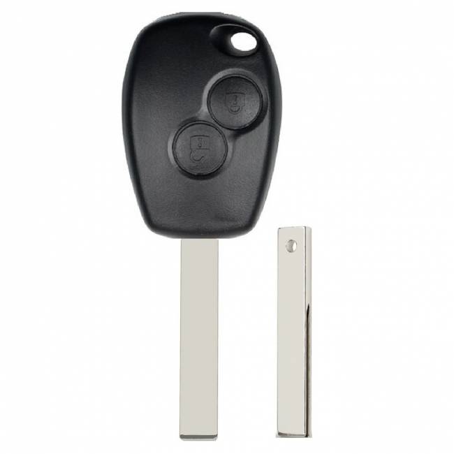 Корпус ключа RENAULT 2 кнопки HU-HCA HU83